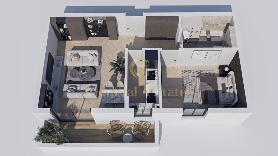 Apartament 2 camere Tractorul