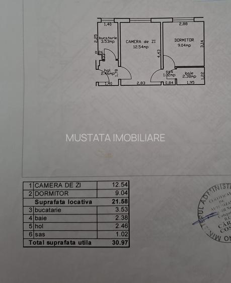 Apartament 2 camere confort 2 zona Apollo, etaj 3, toate imbuntatirile - 9