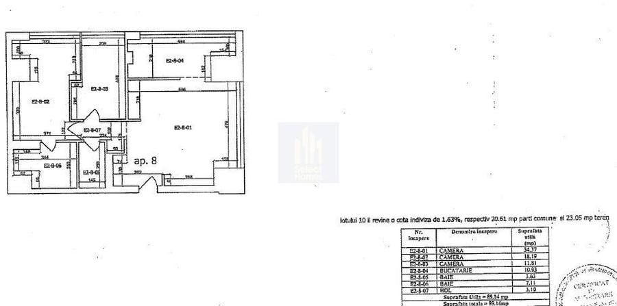 3 Camere | Vanzare | 89mp | Imobil 2025 *Eminescu* *Tur Virtual*
