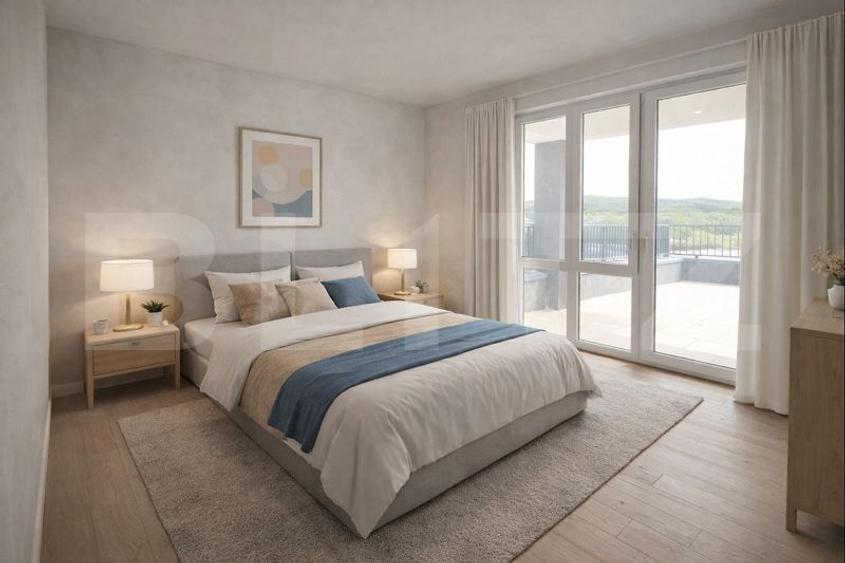 COMISION 0% Apartament3 camere 87 mp, Panorama superba, Bloc Nou, ZONA VIVO MALL