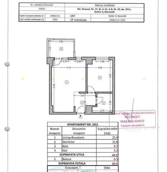 Apartament 2 camere – Vanzare - Mobilat cu Designer – Direct Propietar