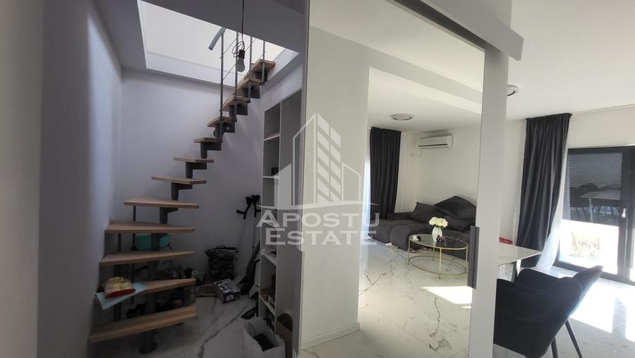 Duplex mobilat si utilat,4camere,Giarmata Mare