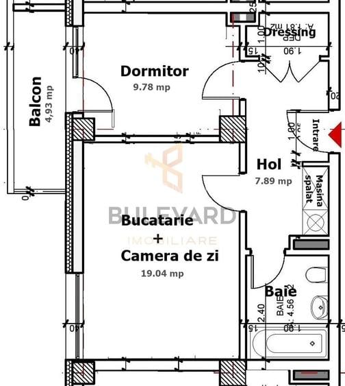 Apartament 2 camere + parcare subterana pe strada Soporului! - 12