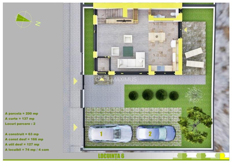 ANSAMBLU LOCUINȚE INDIVIDUALE ÎN REGIM CUPLAT - 9