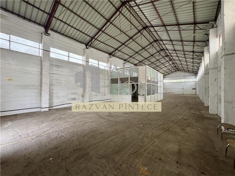 Hala industriala 2500 + birouri platforma betonata zona Nord, Ploiesti