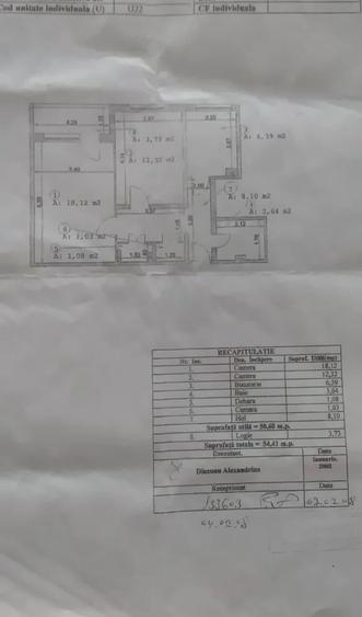 De vanzare apartament 2 camere Piata Domenii