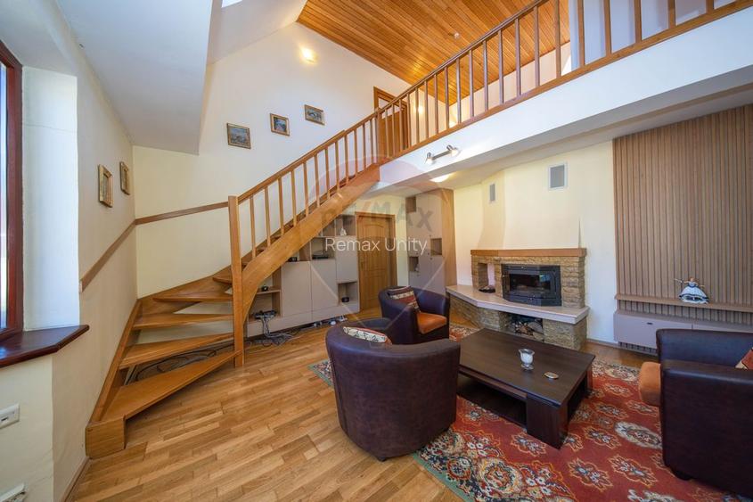 Vilă cu 8 Camere, Sală de Fitness și Saună in Moieciu Comision 0% - 56