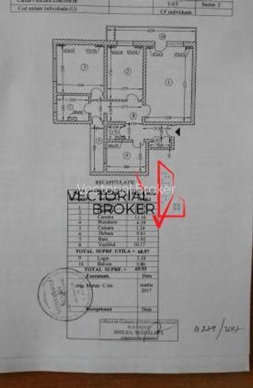 Apartament renovat, et.3/10 Doamna Ghica in planul doi - 5