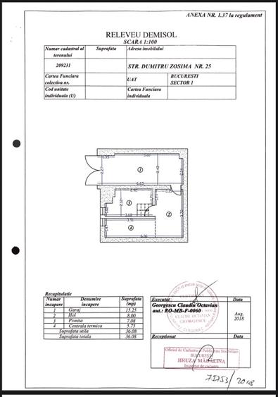 Direct Proprietar - Vila individuala D+P+1,  zona Domenii 160mp - 16