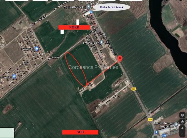 Parcela cu 15 loturi de 460mp, drum privat in zona Independentei, Buftea - 5