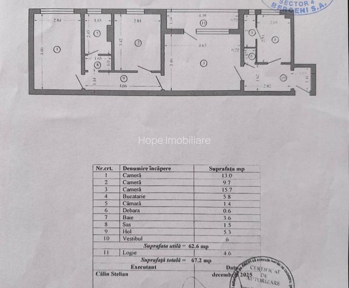 Emil Racovita-Aleea Terasei-apartament 3 camere - 16