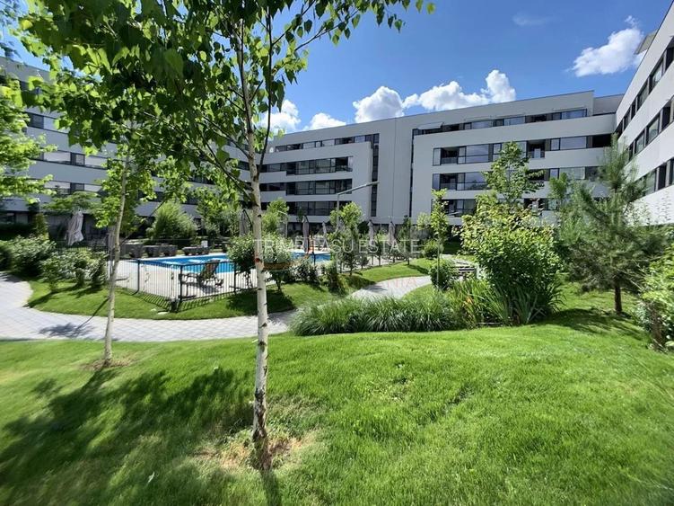 CHITILA - Atria Urban | Chirie 2 Camere cu Curte + Piscina | Parcare - 12