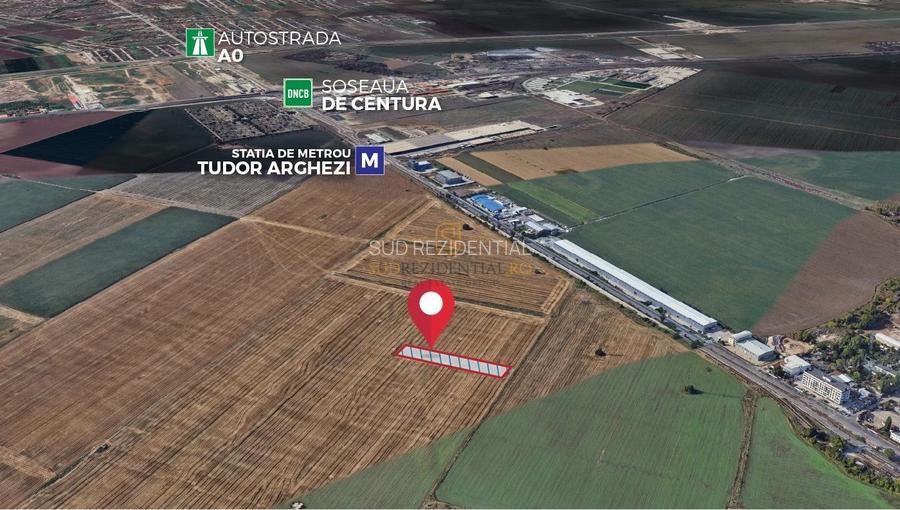 Lot de teren de vanzare, 2500 mp, Metrou Berceni, Popesti – Leordeni - 3