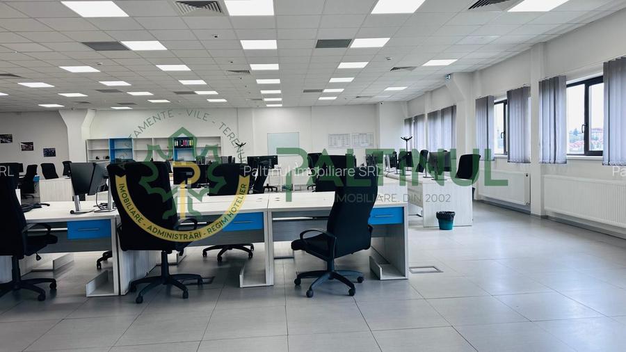 Spațiu birouri 380 mp – open-space + 3 birouri, malul Cibinului, Sibiu,9 €/mp - 2