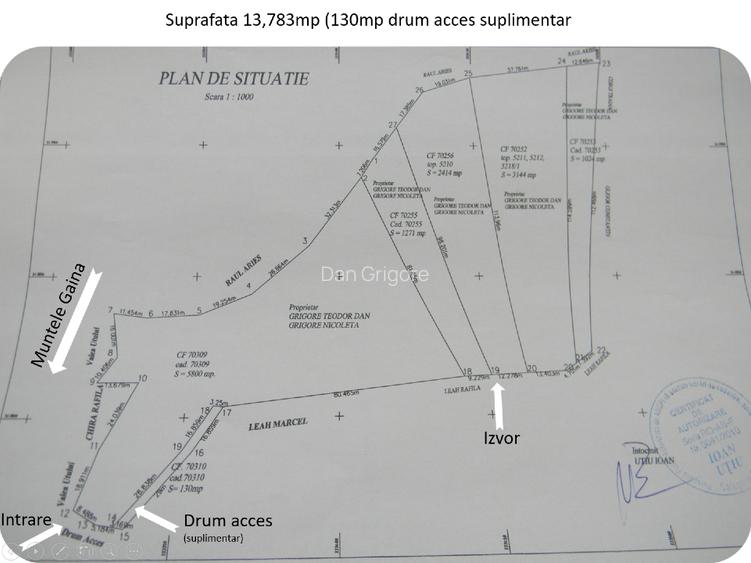 Vand teren intravilan Comuna Avram Iancu, Judetul Alba  - 2