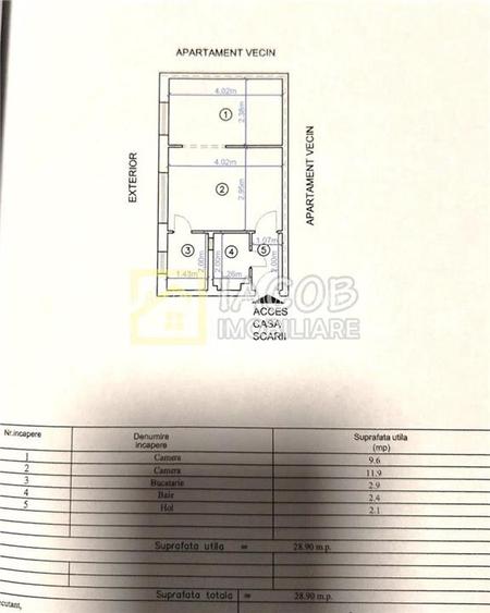 Apartament cu doua camere strada Castanilor, Bacau - 2