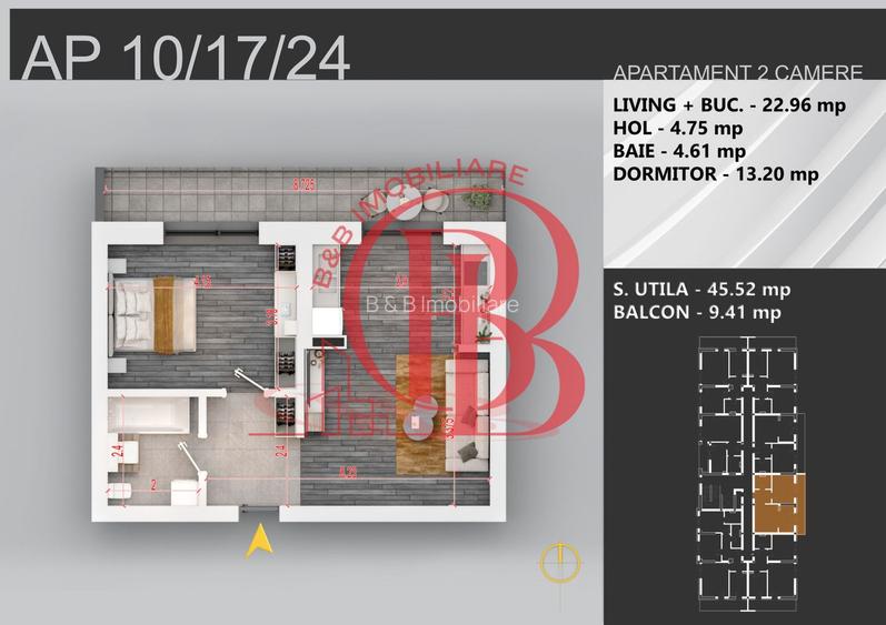 Finalizare Rapida 2 camere bloc boutique Sector 3 Pallady - 1