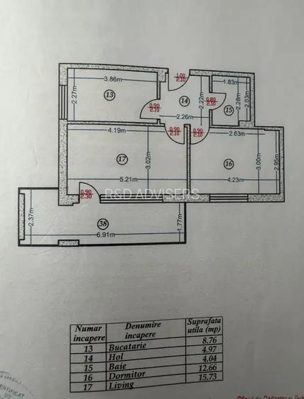 Apartament 2 Camere Otopeni | Mobilat, Bucatarie Inchisa | Parcare - 12