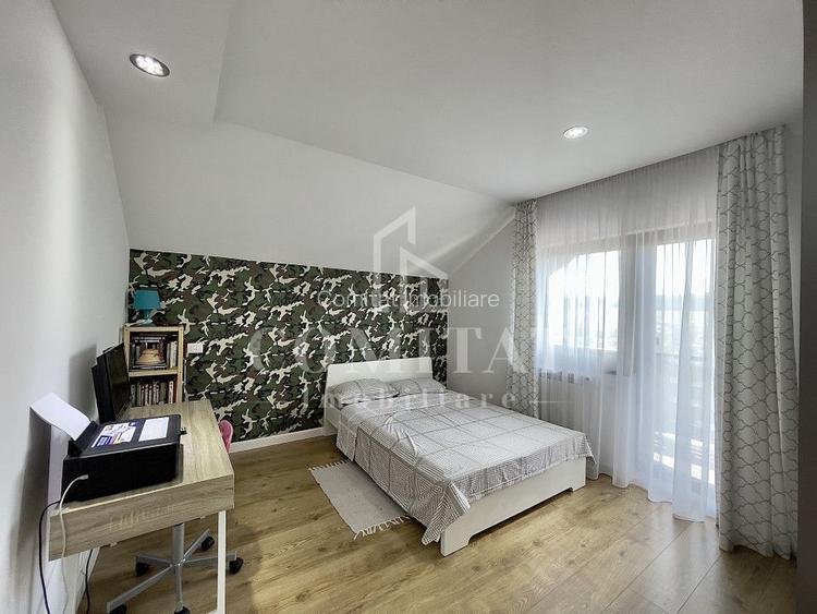 Casă cochetă cu teren generos și panoramă Chinteni - 14