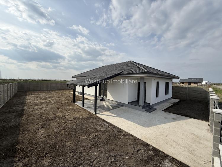 Casa individuala, 4 camere, 105 utili, 580 teren, comision 0% Sanmihaiu Roman - 12