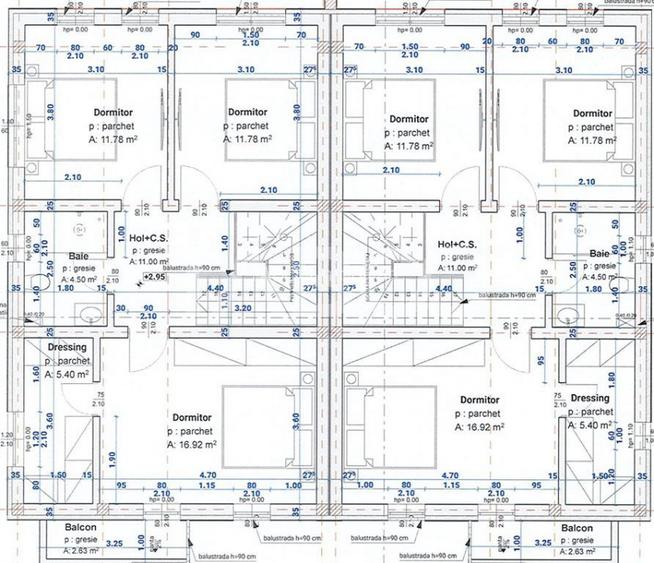 Casa de tip Duplex Comision  4 camere   teren liber 230 pivnita Sibiu - 2