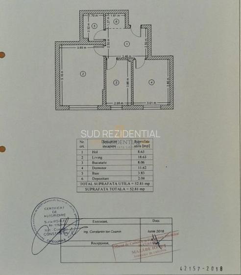 Apartament cu 2 camere, mobilat si utilat, metrou Aparatorii Patriei - 9