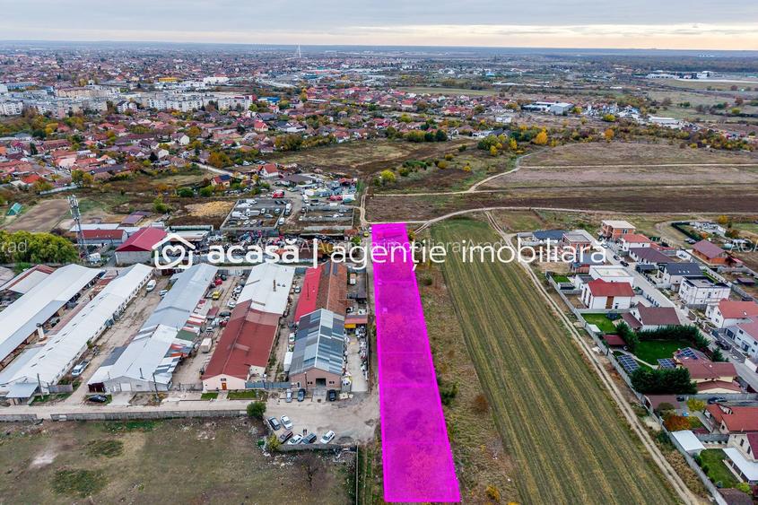 Teren de 2500 mp, cu posibilitate de parcelare în Bujac Arad - 2