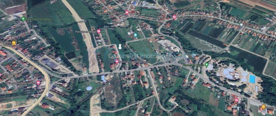 Teren intravilan pentru pensiune , la 2 minute de Strandul Venus, Baile 1 Mai - 3