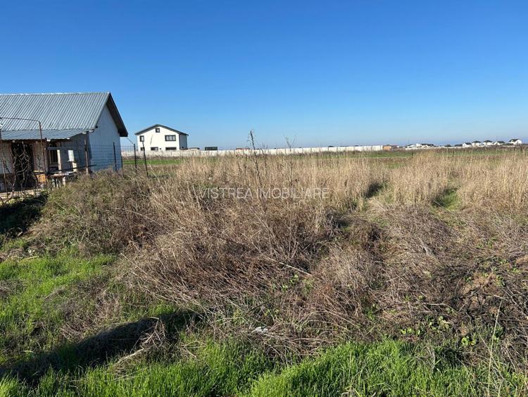 1017 mp Dragomiresti Vale pe strada din spatele Liceului  // toate utilitatile - 7