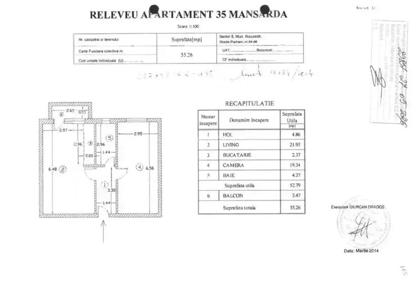 APARTAMENT DECOMANDAT 2 CAMERE MUTARE RAPIDA CALEA RAHOVEI - 21