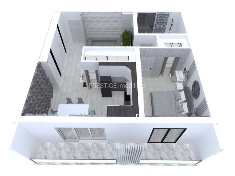 Apartament nou cu 2 camere de vanzare in Complexul Brubus -Santandrei - 2