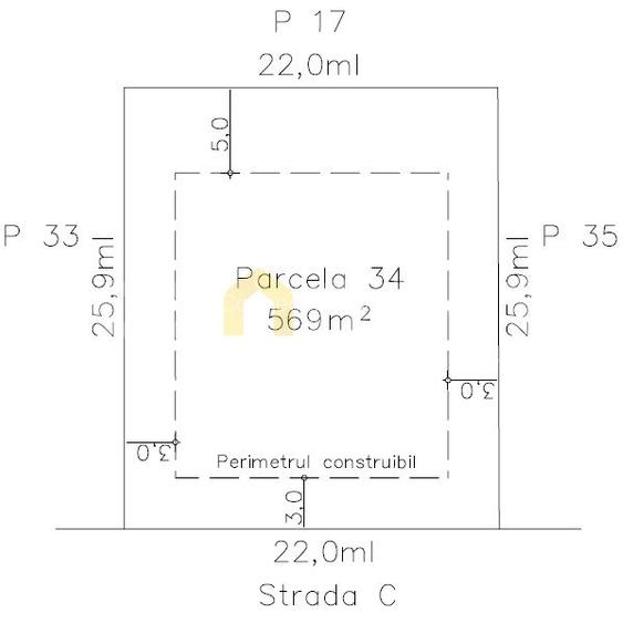 Vanzare teren pentru casa/duplex cu PUZ, la 6 min de Cluj-Napoca - 6