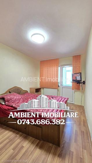 Apartament cu 3 camere, etaj 4, mobilat, zona CENTRU - BUIUM; - 9