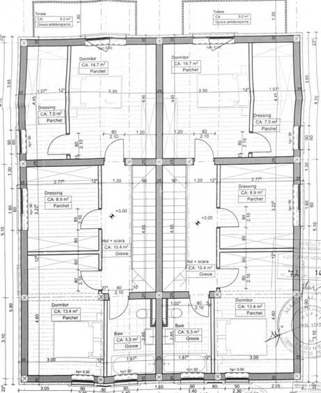 Duplex cu 4 camere - 115 mp utili - zona excelenta - Mosnita Noua - 4