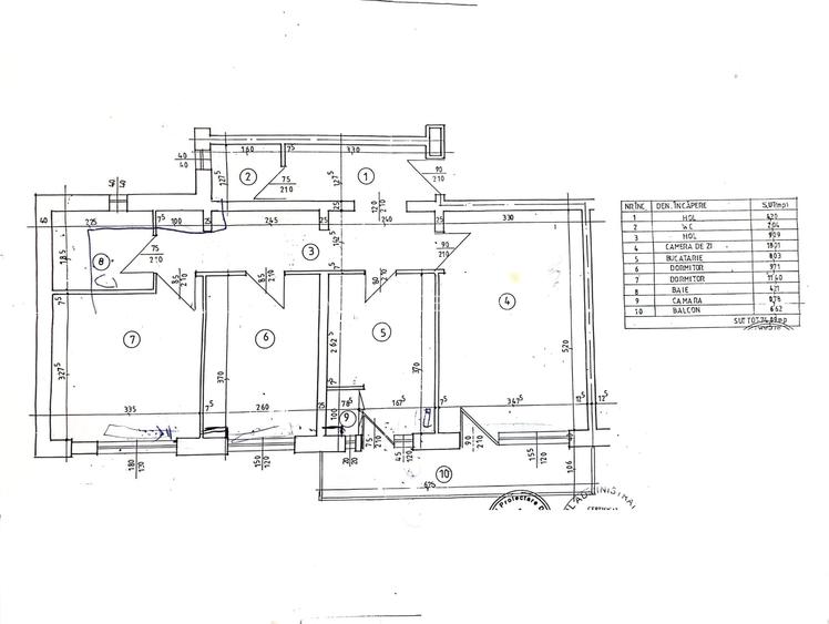 Apartament 3 camere, 2 băi cu geam, balcon generos – Republicii - 1