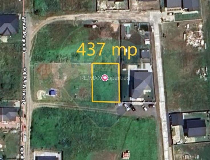 Vanzare Teren 437mp Ostratu Corbeanca / Strada Magnoliei - 3