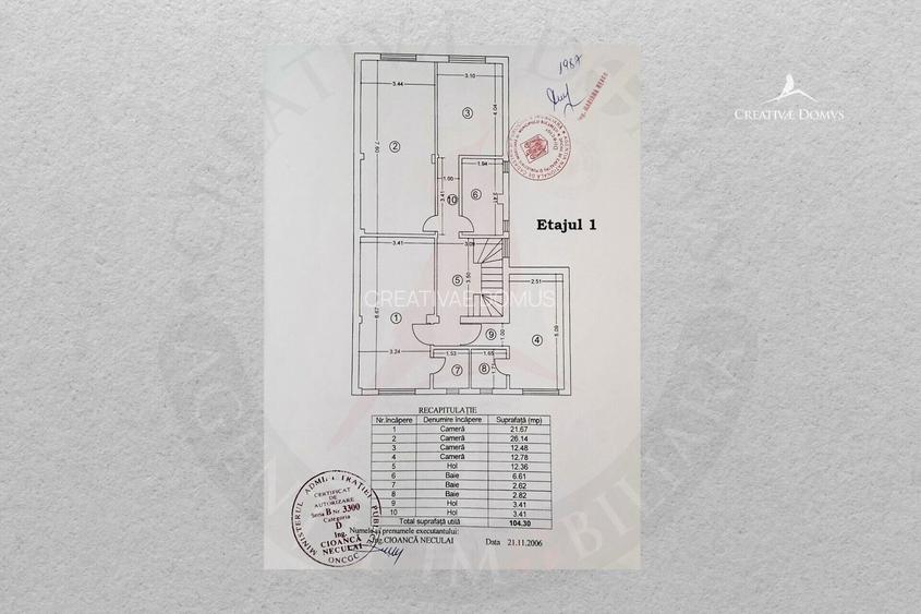Piata Muncii - Vila cu 10 camere, 366 mp utili - 26