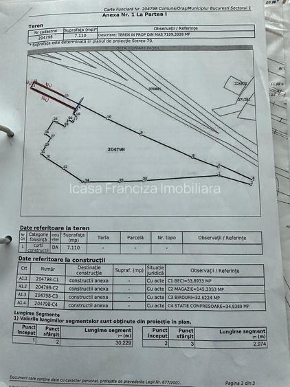 Propun spre vânzare teren pentru construcții sau depozitare - 3