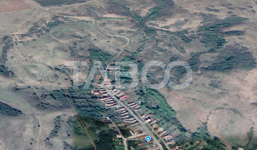 Teren intravilan de vanzare 2700 mp Slimnic Sibiu - 3