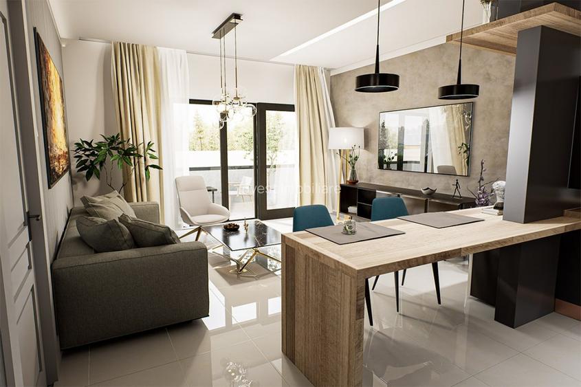 Apartament 2 camere - spatios intr-un complex rezidential nou din Podu Ros - 8
