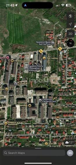 TEREN PRELUNGIREA GHENCEA -  CARTIERUL LATIN DRUMUL TABEREI COMISION 0% - 5