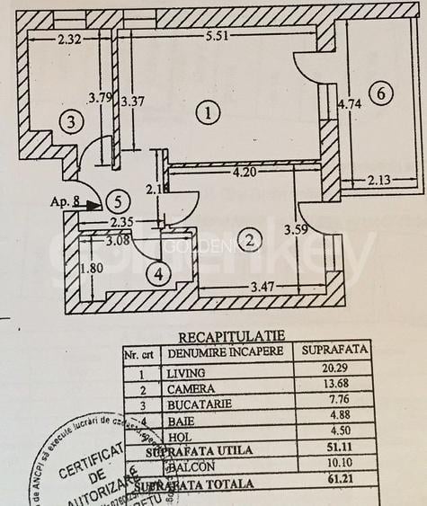 Apartament cochet cu 2 camere | loc de parcare | terasa spatioasa - 1