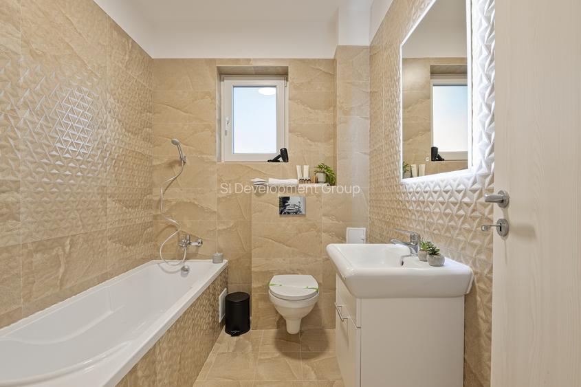 Prima inchiriere ! Apartament 2 camere cu curte , Bloc nou | Mobilat, Parcare - 8