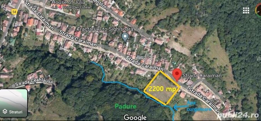Ocazie urgent_Teren constr.2200 mp, in Sighisoara, s. Caraiman, - 2