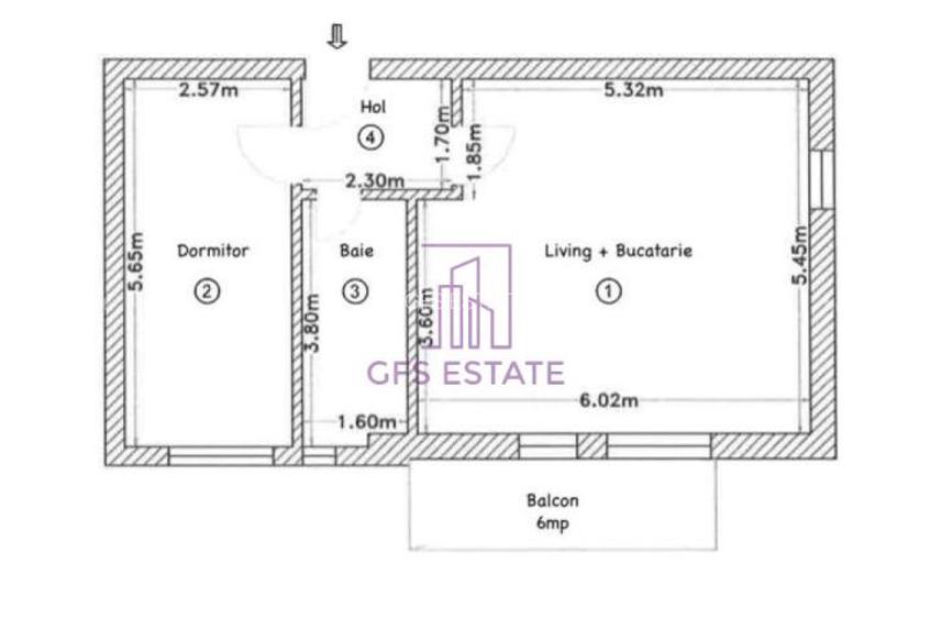 Inchirieri Apartamente 2 Camere Aparatorii Patriei|Parcare|Centrala - 10