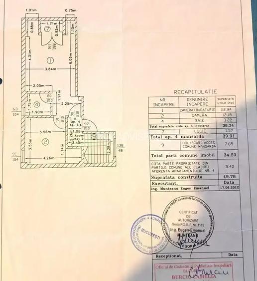 2 camere/mobilat-utilat/mutare imediata-Bucuresti Noi-12 metrou Jiului - 9
