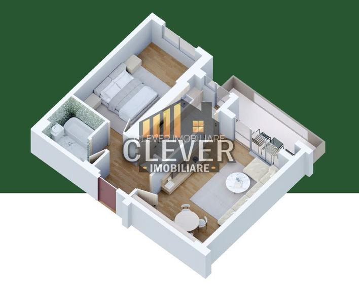 Apartament 2 cam Decomandat, Comision 0, Pallady, metrou Teclu - 2