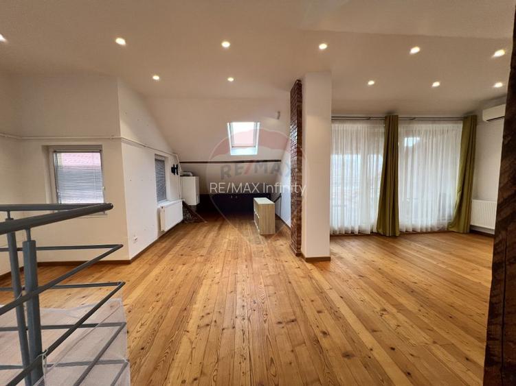 Penthouse cu 5 camere si terasa cu view de inchiriat in Grigorescu - 32