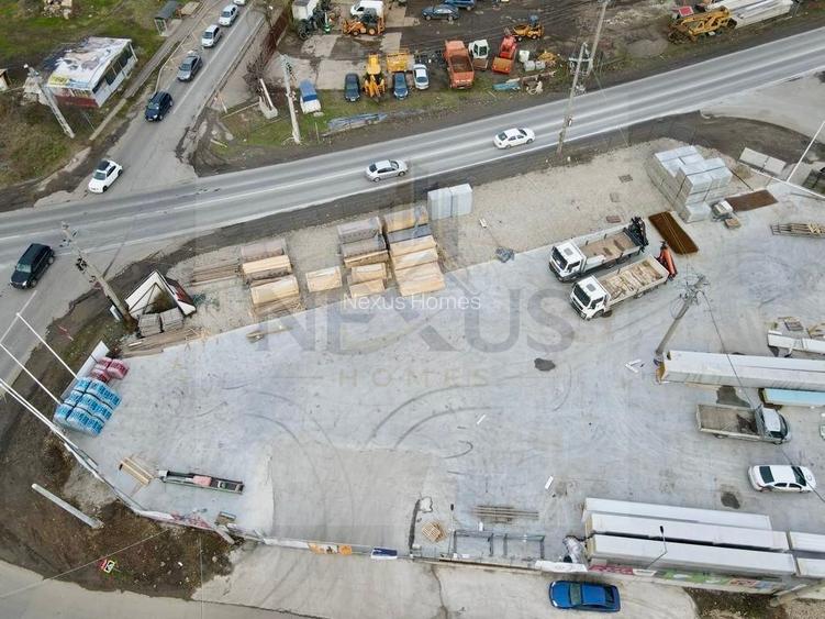 Teren  betonat 3.060 mp- Acces TIR-Utilități complete -Centura DNCB - 3