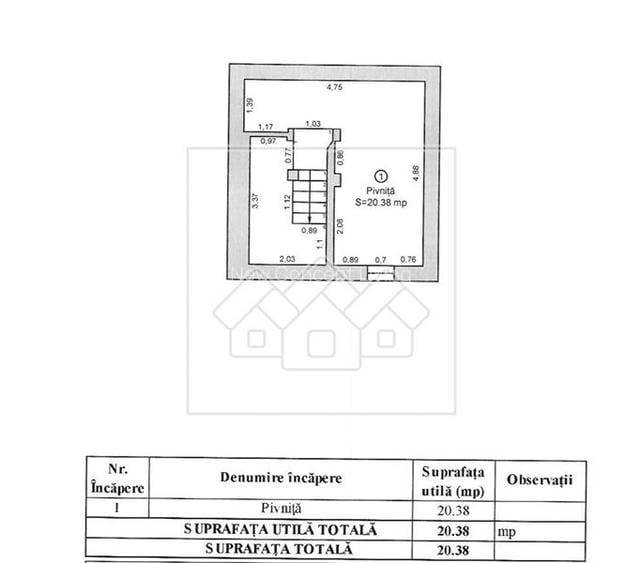 Casa de vanzare in Sibiu - curte individuala  zona  Turnisor - 15